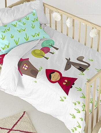 Linge de lit bébé Maison - taille 100X120 - Kiabi