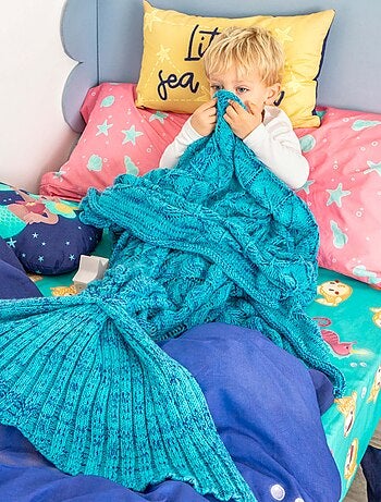 Parure housse de couette 2 pièces Happy mermaid "Happyfriday