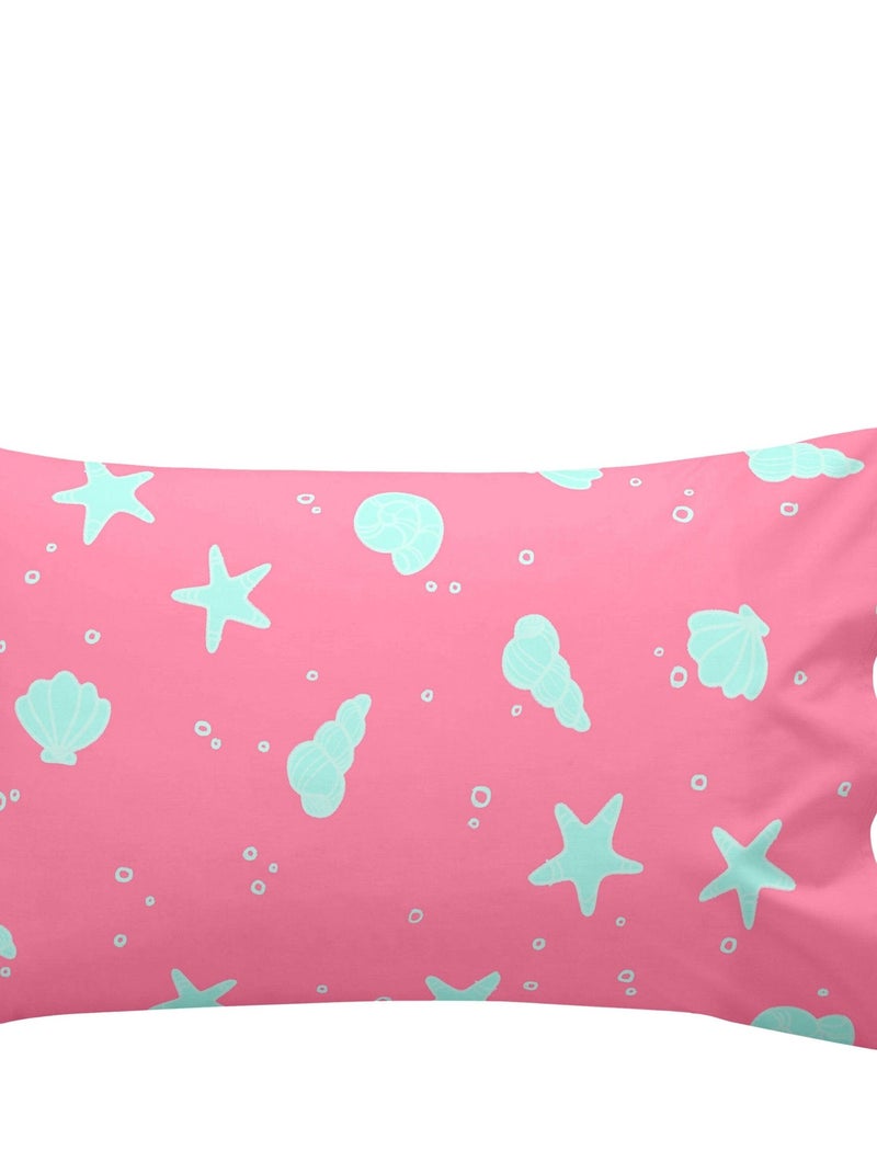 Parure housse de couette 2 pièces Happy mermaid Lit Bébé "Happyfriday" Multicolore - Kiabi