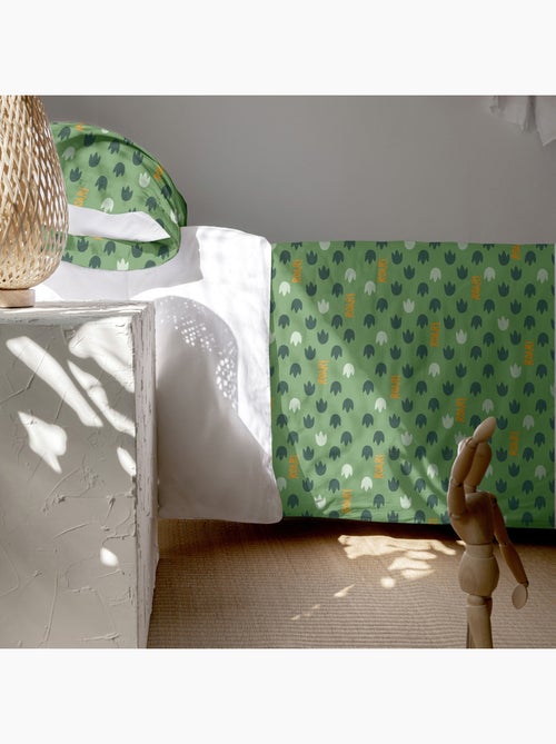 Parure housse de couette 2 pièces Happydino (D) "Happyfriday" - Kiabi