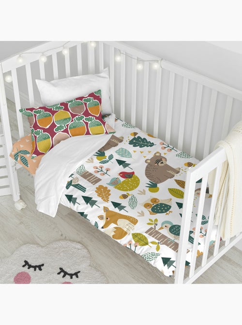 Parure housse de couette 2 pièces Harvestwood "Happyfriday" - Kiabi Parure housse de couette 2 pièces Harvestwood "Happyfriday" - Kiabi