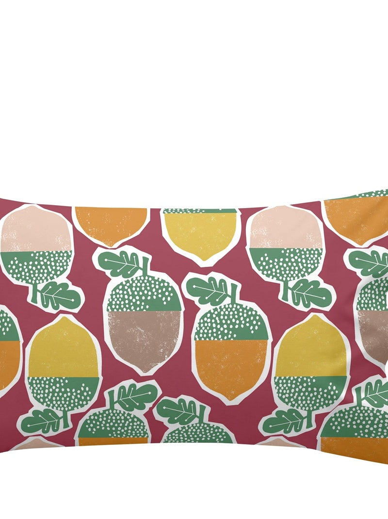 Parure housse de couette 2 pièces Harvestwood Lit Bébé "Happyfriday" Blanc Jaune - Kiabi