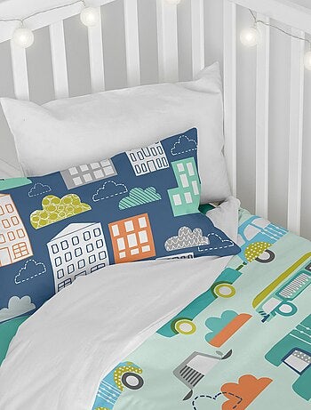 Parure housse de couette 2 pièces Holidays Berceau "Happyfriday