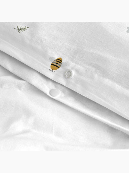 Parure housse de couette 2 pièces Honey "Happyfriday" - Kiabi Parure housse de couette 2 pièces Honey "Happyfriday" - Kiabi