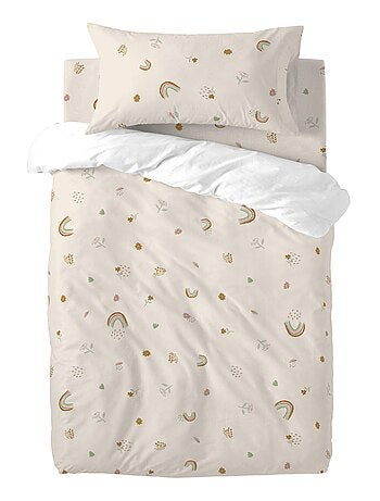 Parure housse de couette 2 pièces Iris "Happyfriday