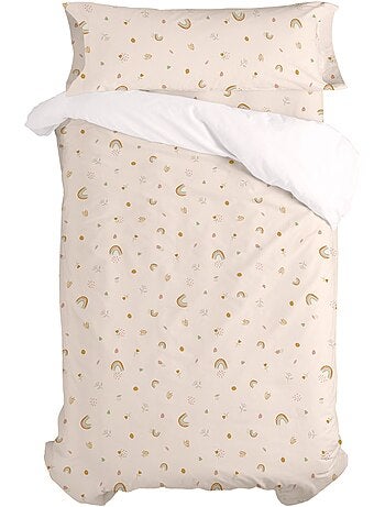 Parure housse de couette 2 pièces Iris "Happyfriday