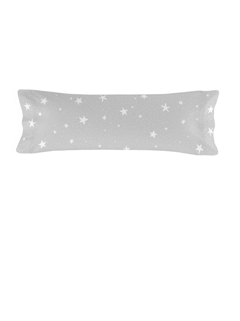 Parure housse de couette 2 pièces Little star "Happyfriday" Gris - Kiabi