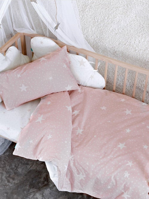 Parure housse de couette 2 pièces Little star "Happyfriday" - Kiabi