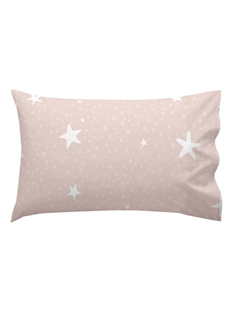Parure housse de couette 2 pièces Little star "Happyfriday" Rose - Kiabi