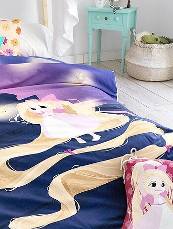 Parure housse de couette 2 pièces Long braid "Happyfriday