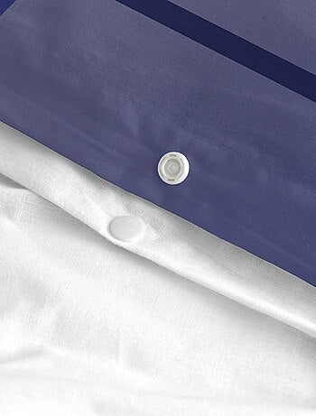 Parure housse de couette 2 pièces Long braid "Happyfriday