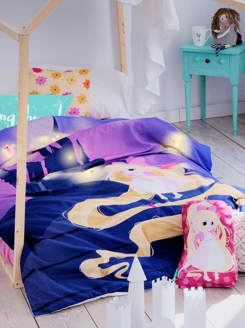 Parure housse de couette 2 pièces Long braid "Happyfriday" - Kiabi