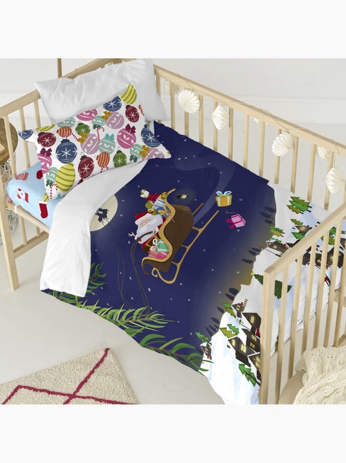Parure housse de couette 2 pièces Merry christmas Lit Bébé "Happyfriday" - Kiabi Parure housse de couette 2 pièces Merry christmas Lit Bébé "Happyfriday" - Kiabi