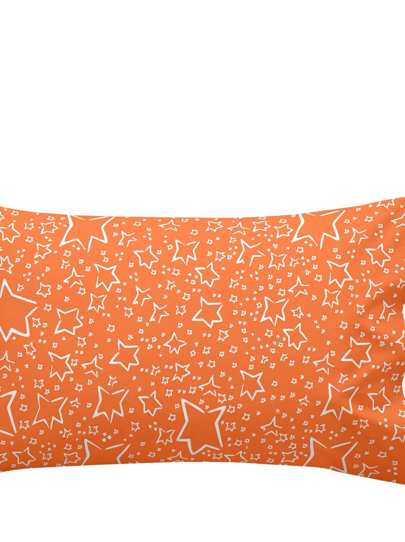 Parure housse de couette 2 pièces Migration Berceau "Happyfriday" Bleu Jaune - Kiabi