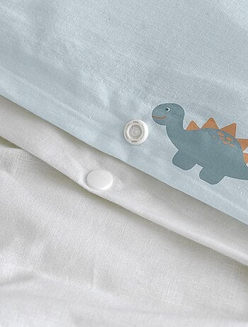 Parure housse de couette 2 pièces Mini dinosaur "Happyfriday