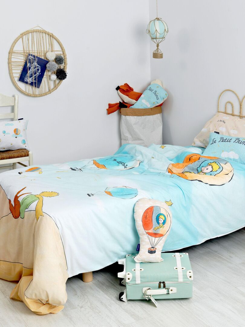 Lot D 2 Draps-housss 60x120 Cm - Montgolfièrs Vrt Amand