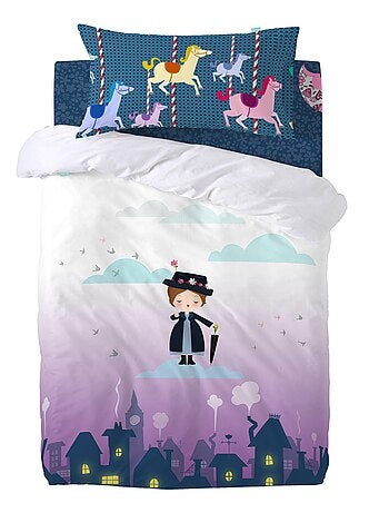 Parure housse de couette 2 pièces Nanny "Happyfriday