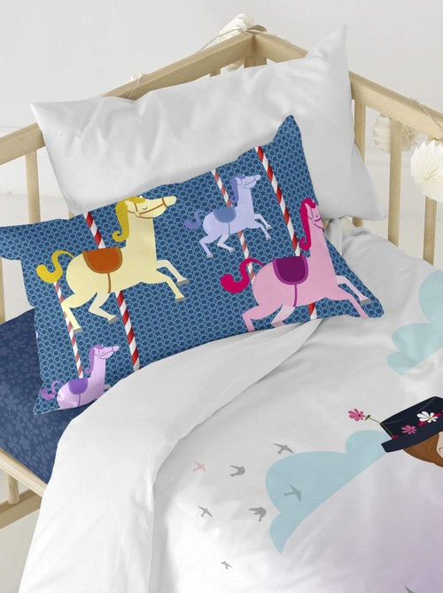 Parure housse de couette 2 pièces Nanny Lit Bébé "Happyfriday" - Kiabi