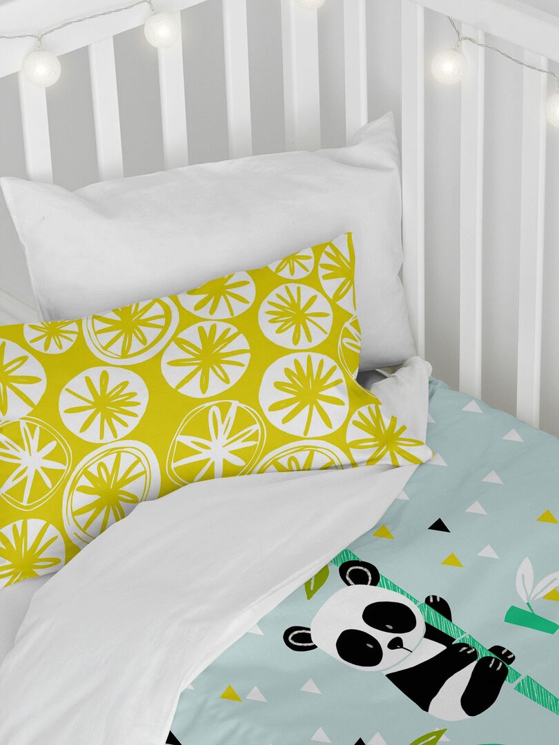 Caradou Set Letto 3 Pezzi Bambino - Copripiumino + Lenzuolo + Federa Per Materasso 90x190cm - Foto 2