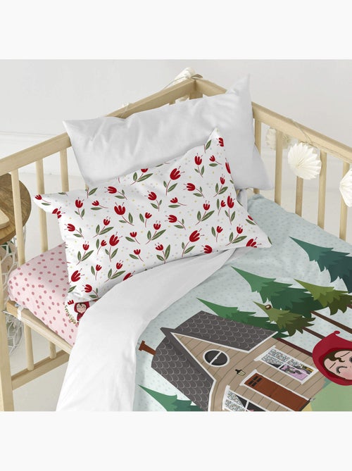 Parure housse de couette 2 pièces Red riding hood "Happyfriday" - Kiabi