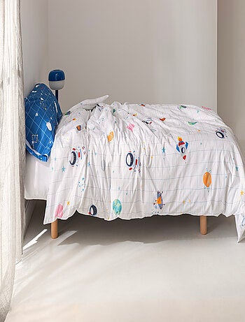 Parure housse de couette 2 pièces Space explorer "Happyfriday
