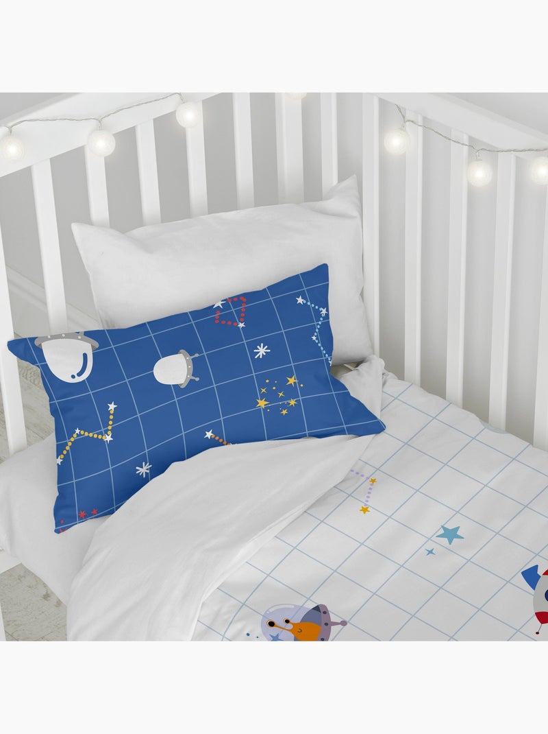 Parure housse de couette 2 pièces Space explorer "Happyfriday" Multicolore - Kiabi