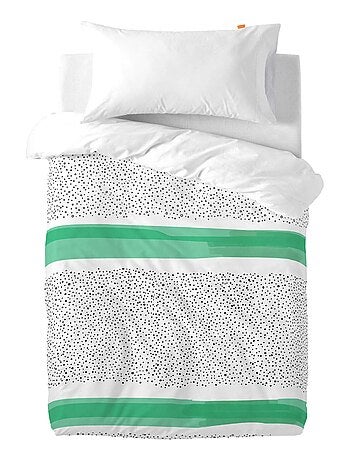 Parure housse de couette 2 pièces Topping "Happyfriday