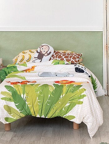 Parure housse de couette 2 pièces Wild "Happyfriday