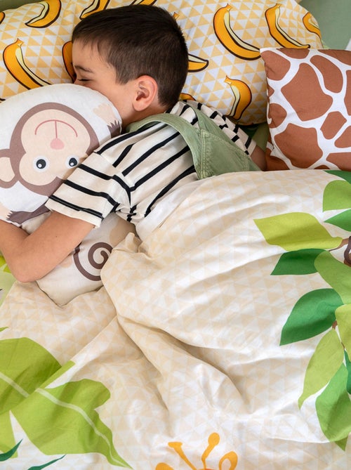 Parure housse de couette 2 pièces Wild "Happyfriday" - Kiabi