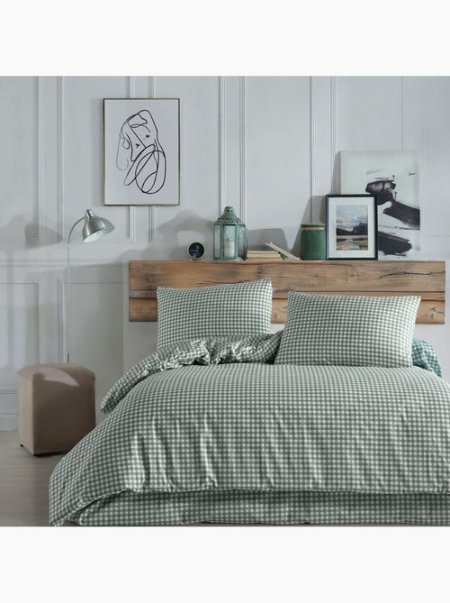 Parure housse de couette 220 x 240 cm Coton - Kiabi