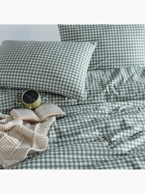 Parure housse de couette 220 x 240 cm Coton - Kiabi