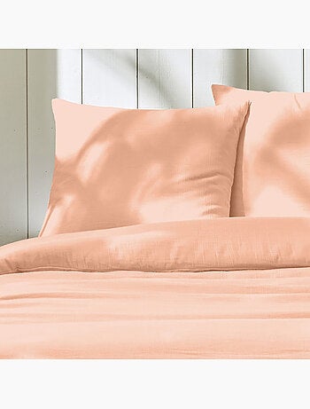 Parure housse de couette 100 % gaze de coton ozen