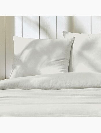 Parure Housse De Couette 260x240 cm En Gaze De Coton, MENO
