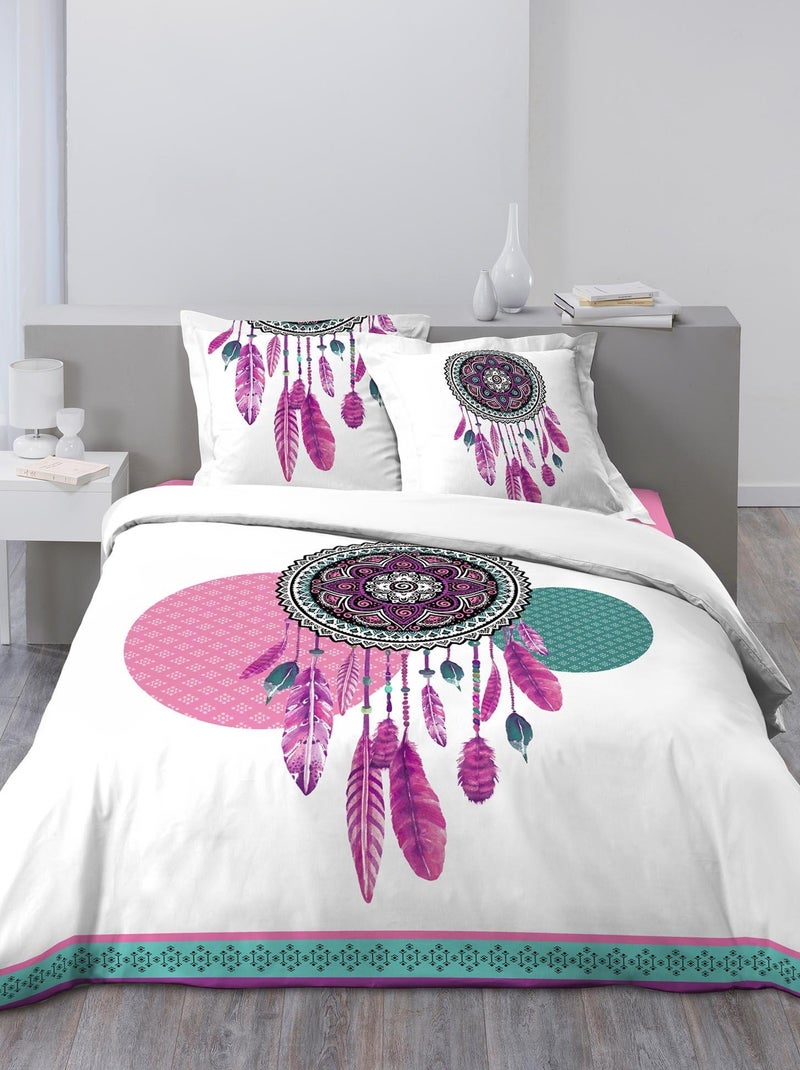 Parure Housse de couette Attrape Reves Enolas Blanc - Kiabi