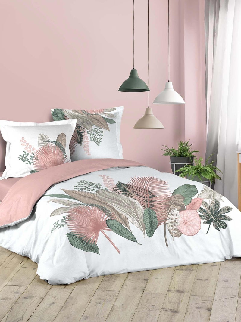 Parure Housse de couette Collection Bouquet Arendelle Blanc - Kiabi