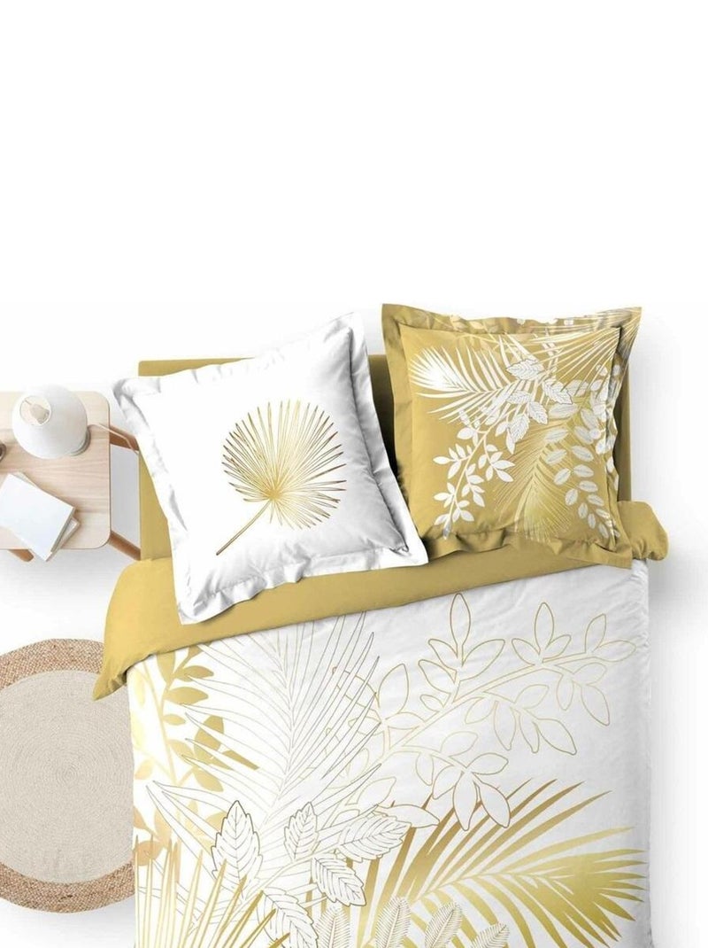 Parure Housse de couette Collection Tropic Strassie Blanc - Kiabi