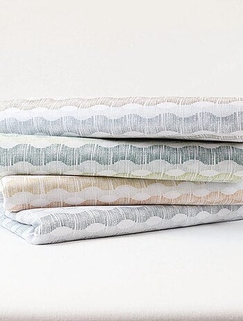 Parure housse de couette coton 120 gr AMBAR