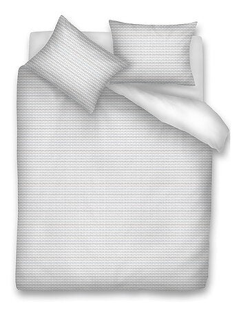 Parure housse de couette coton 120 gr AMBAR