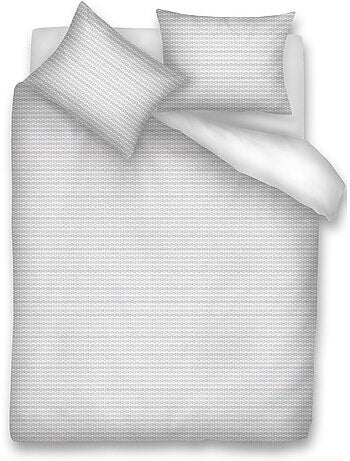 Parure housse de couette coton 120 gr AMBAR