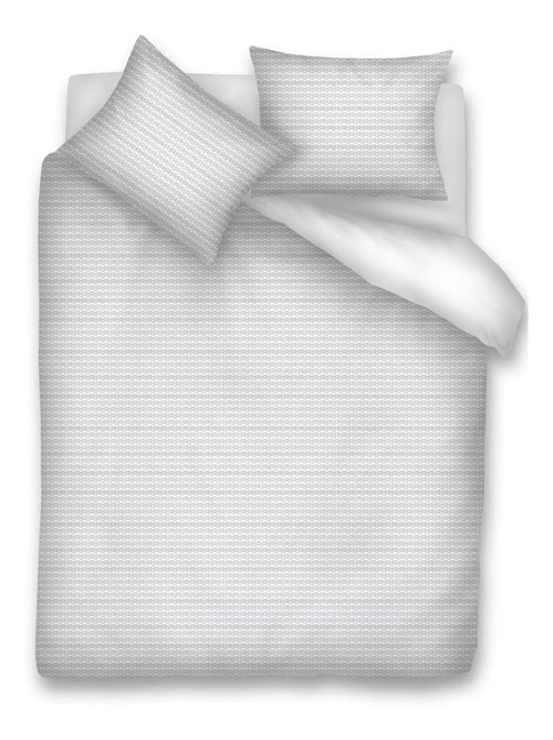 Parure housse de couette coton 120 gr AMBAR - Kiabi