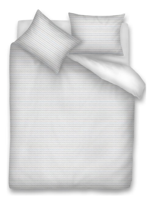 Parure housse de couette coton 120 gr AMBAR - Kiabi