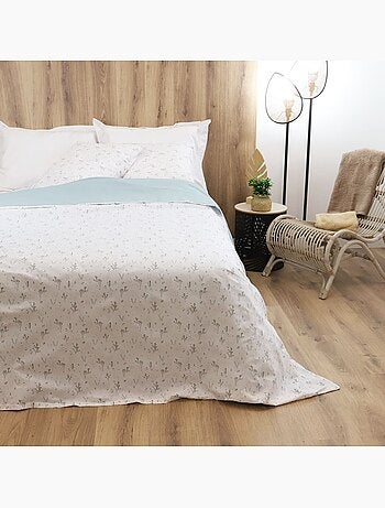 Parure housse de couette coton 120 gr JADE