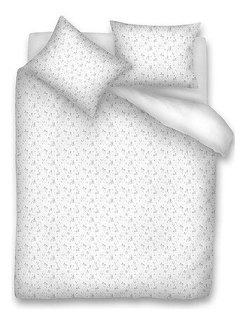 Parure housse de couette coton 120 gr JADE
