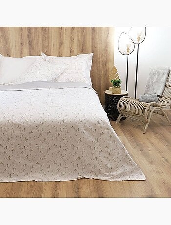 Parure housse de couette coton 120 gr JADE