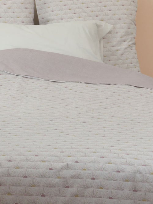 Parure housse de couette coton 120 gr MARROCOS - Kiabi