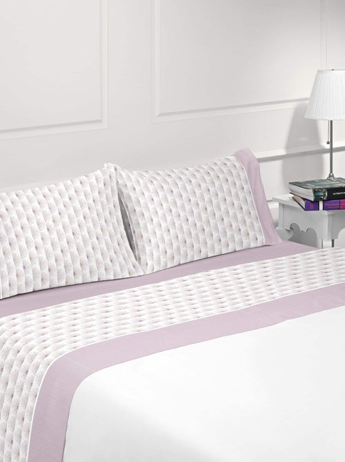 Parure housse de couette coton 120 gr MARROCOS - Kiabi