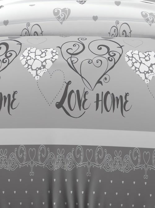 Parure housse de couette coton 57 fils VALENTINE, par Soleil d'Ocre avec 1 taie d'oreiller - Kiabi Parure housse de couette coton 57 fils VALENTINE, par Soleil d'Ocre avec 1 taie d'oreiller - Kiabi