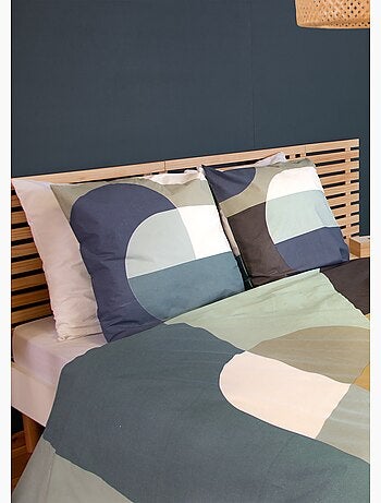 Parure housse de couette coton, geometric - AFIBEL