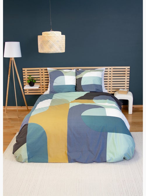 Parure housse de couette coton, geometric - AFIBEL - Kiabi