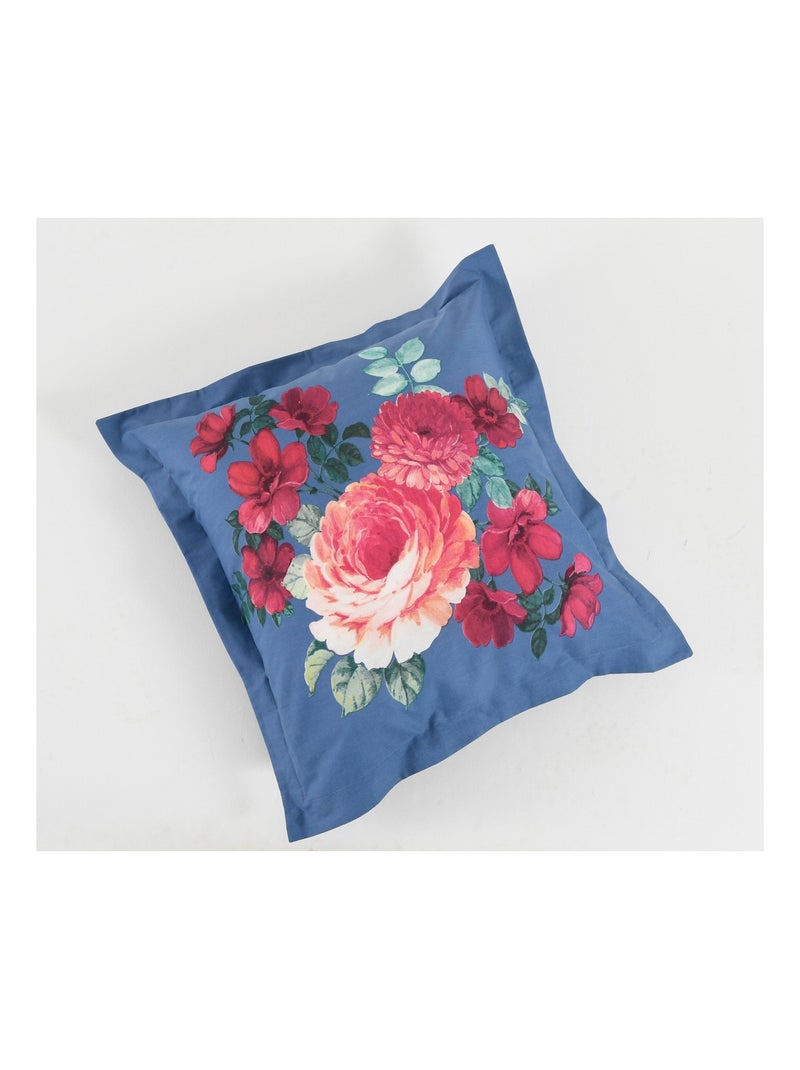 Parure housse de couette coton imprimé - Afibel Multicolore - Kiabi
